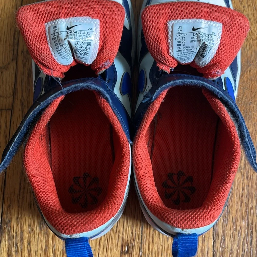 Nike Court Borough Low Recraft PS Midnight Navy kids sneakers DV5457-401 used